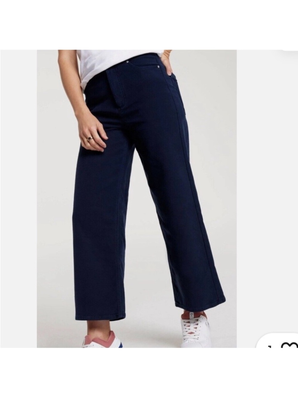 CALIA by Carrie Underwood Navy Wide-Leg Pants